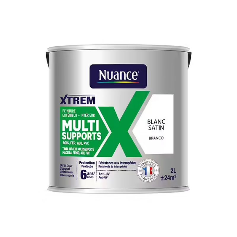 NUANCE - Tinta Multissuperfícies Branco Acetinada 2L