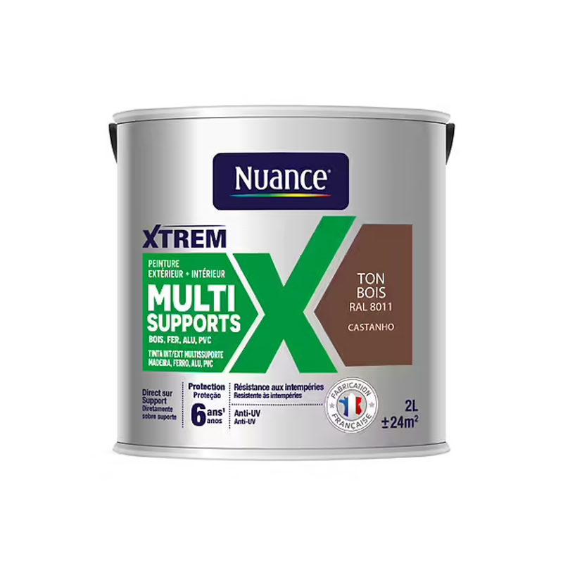 NUANCE - Tinta Multissuperfícies Castanho Acetinada 2L
