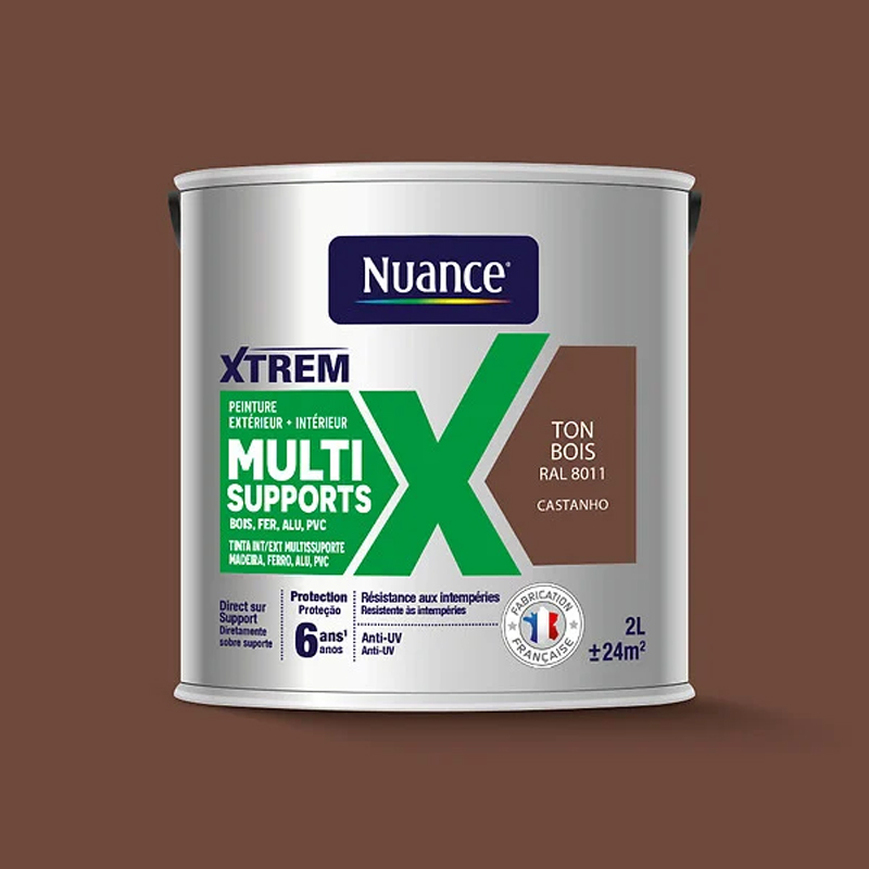 NUANCE - Tinta Multissuperfícies Castanho Acetinada 2L