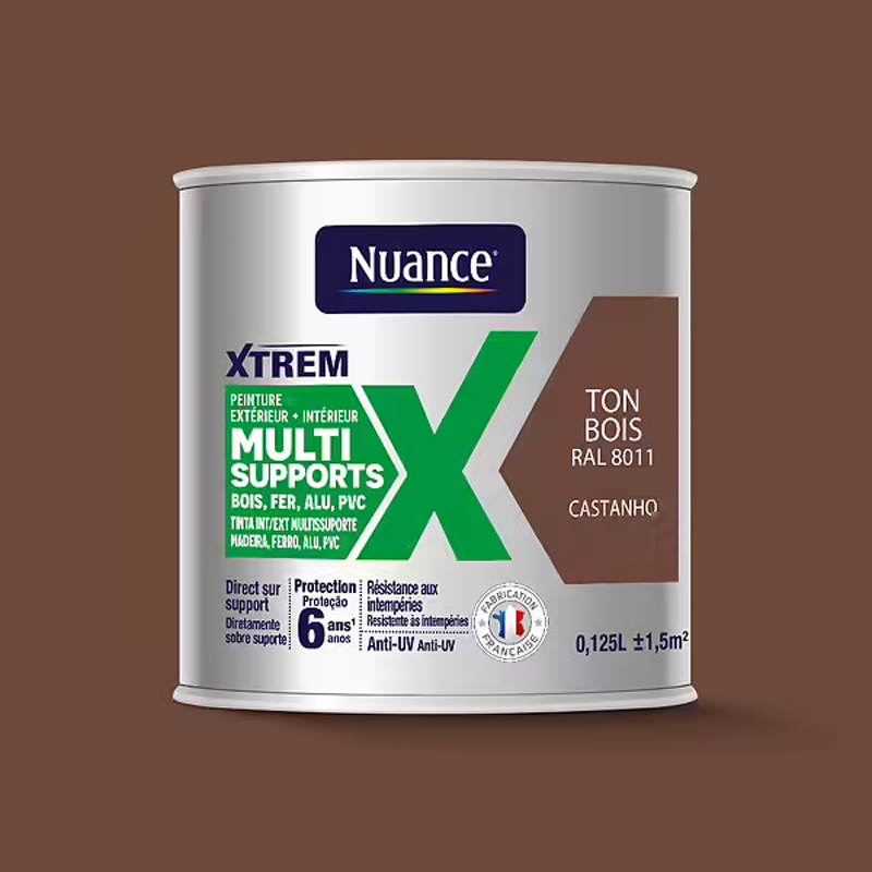 NUANCE - Tinta Multissuperfícies Castanho Acetinada 125Ml