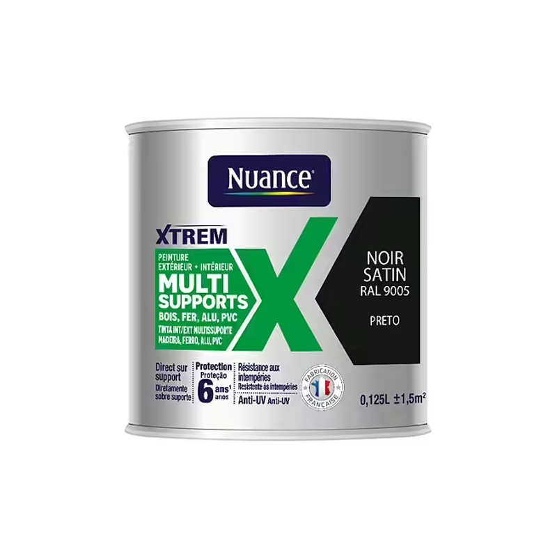 NUANCE - T.MULTI SUP PRETO AC 125ML
