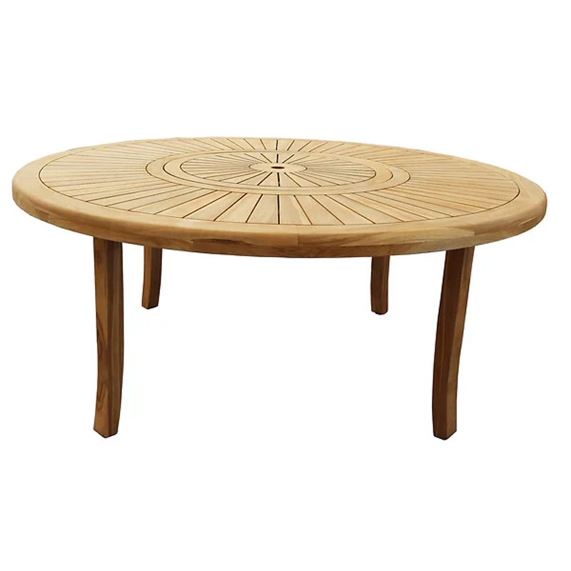MODE DE VIE - Mesa Redonda Teca 180X180X74Cm
