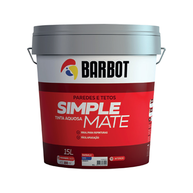 BARBOT - TINTA INT SIMPLEMAT BR15L+5LOF
