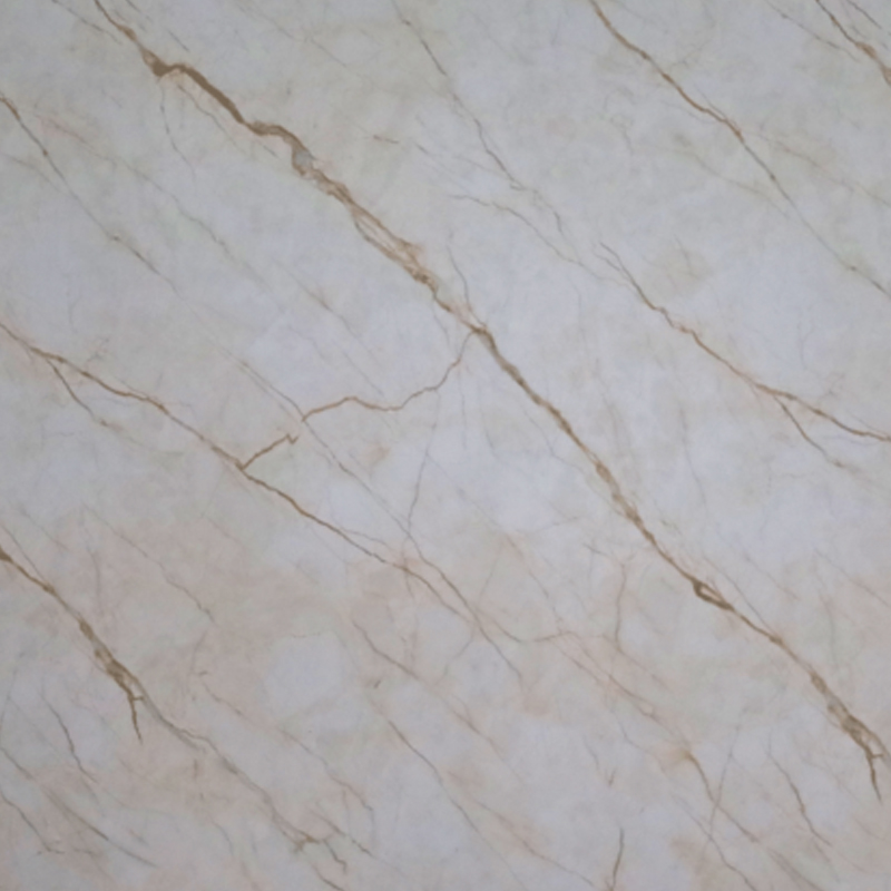 PAINEL DECORATIVO EM PVC CALACATTA GOLD 122*244*0,3CM