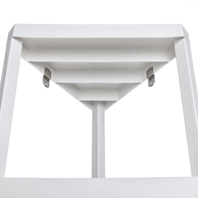 ESTANTE PVC CANTO BRANCO 33X33X100
