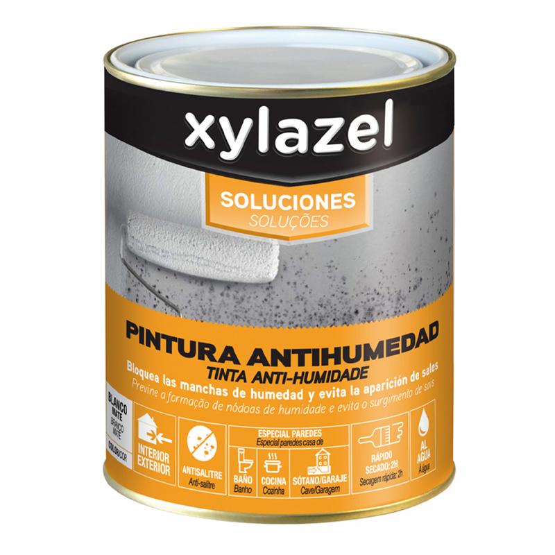 XYLAZEL - TINTA ANTI-HUMIDAD 4L
