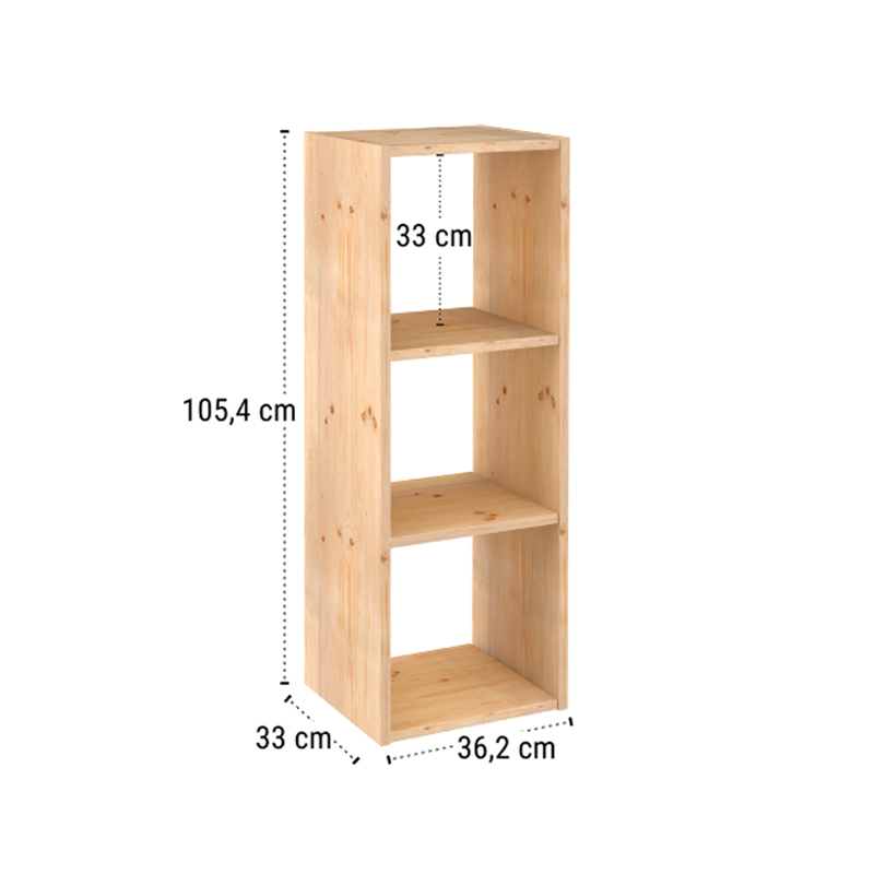 ESTANTEANT.3CUBOS DI.105.4X36.2X33