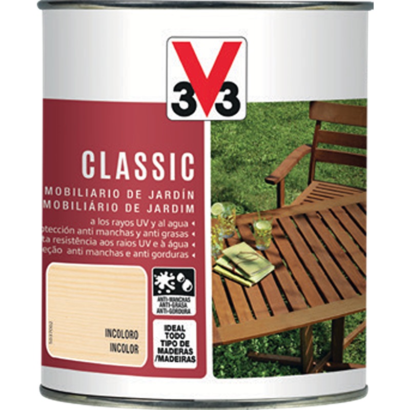 V33 - Óleo Teca Jardim Incolor 0.75L