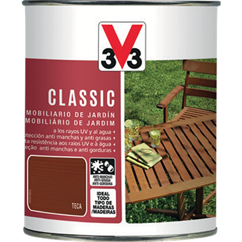 V33 - Óleo Teca Jardim Incolor 0.75L