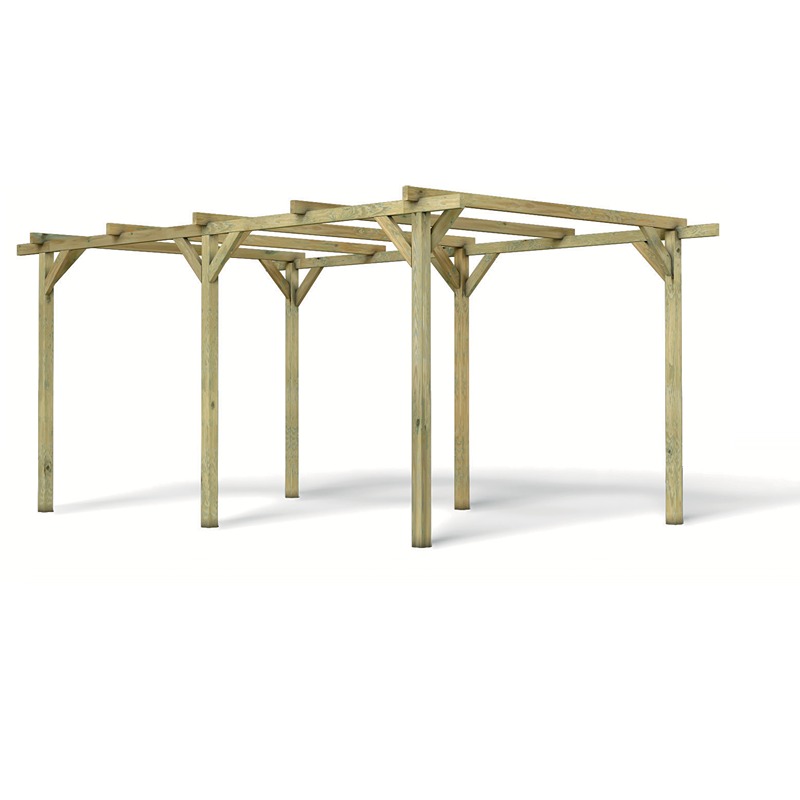 FOREST STYLE - Pérgola 512X300X226CM