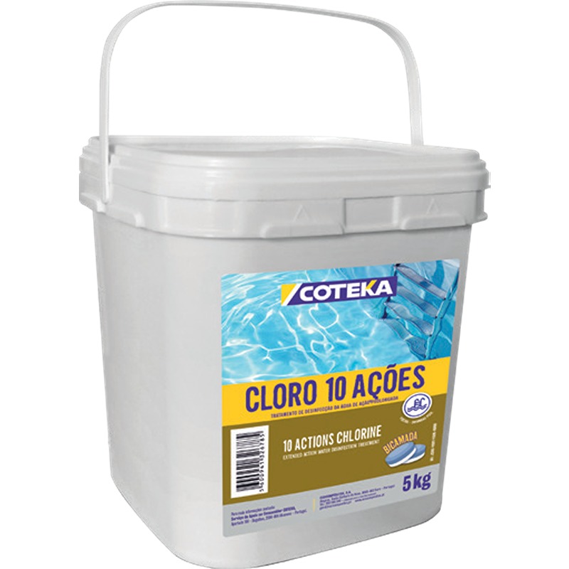COTEKA - Cloro 10 Ações 5Kg