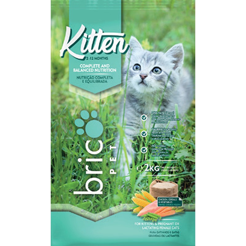 BRICOPET - Alimento Seco Gato Kitten 2Kg