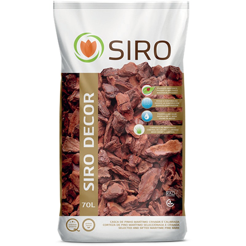SIRO - Casca Pinho 25/45Mm 70L
