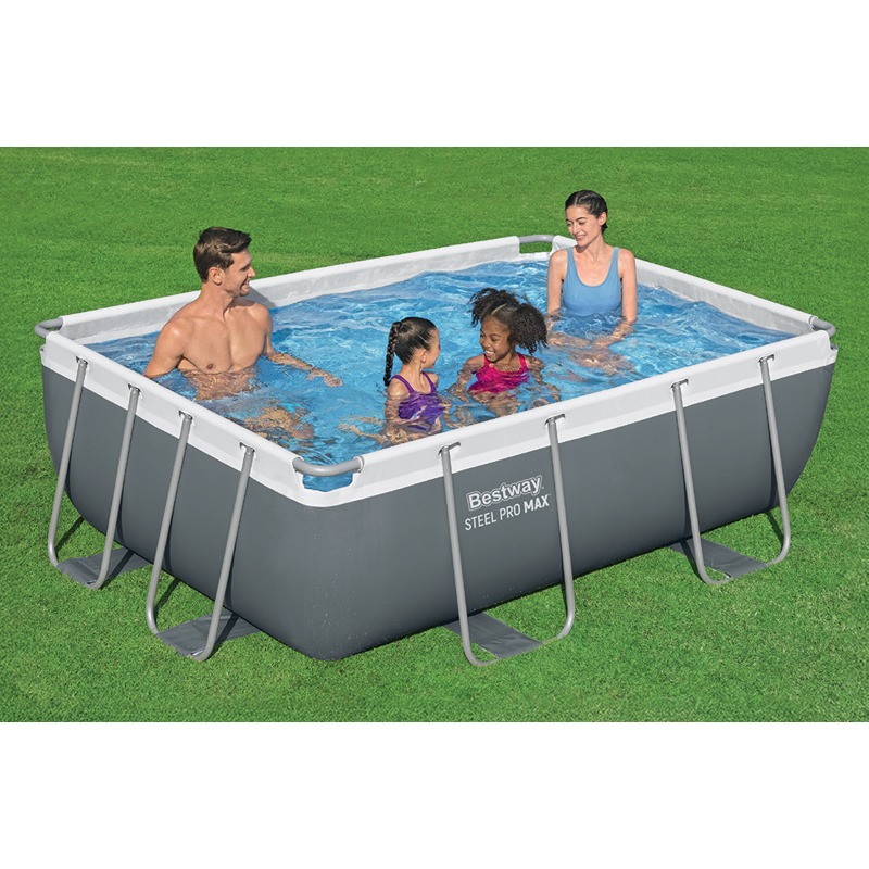 BESTWAY - PISCINA TUBULAR RETANGULAR 282X196X84 CM