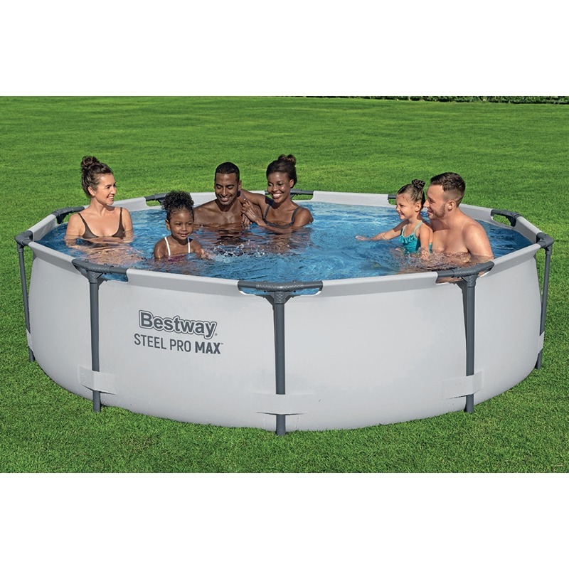 BESTWAY - PISCINA TUBULAR REDONDA 305X76+FL