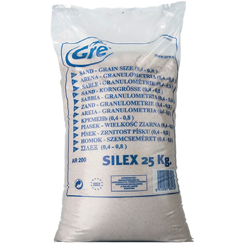 GRE - Areia Sílica 25Kg