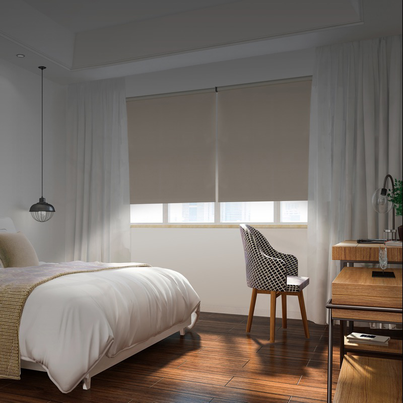 Cintacor Stor Planet SL - Enrolável Opaco Bege  45X180