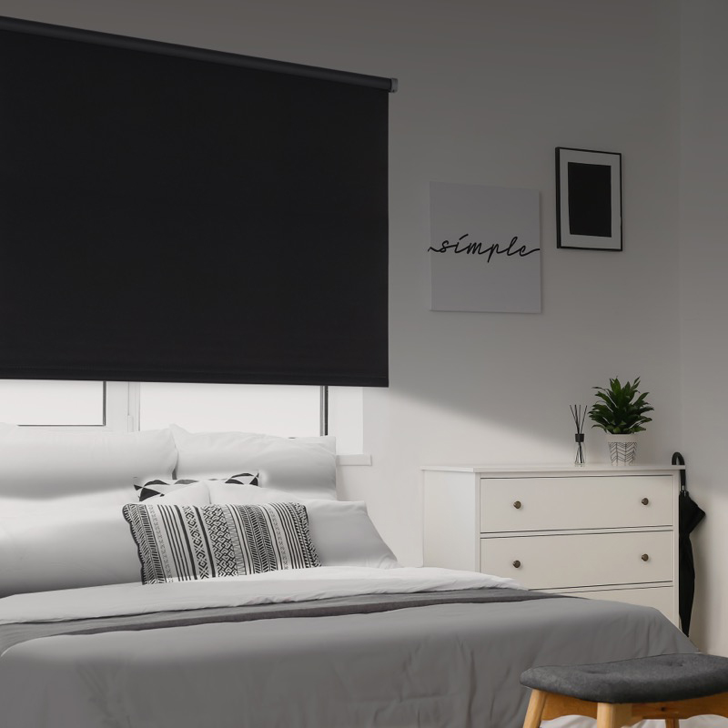 Cintacor Stor Planet SL - Enrolável Opaco Negro 45X180