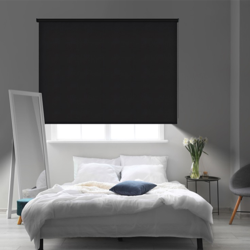 Cintacor Stor Planet SL - Enrolável Opaco Negro 100X250