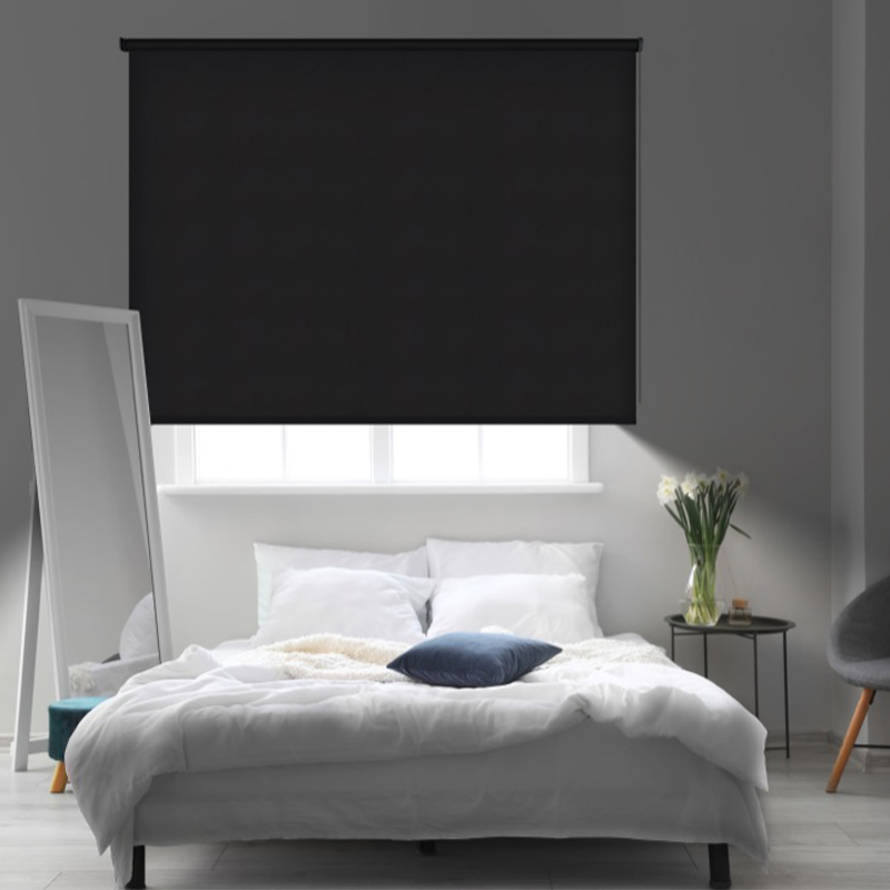 Cintacor Stor Planet SL - Enrolável Opaco Negro 160X250
