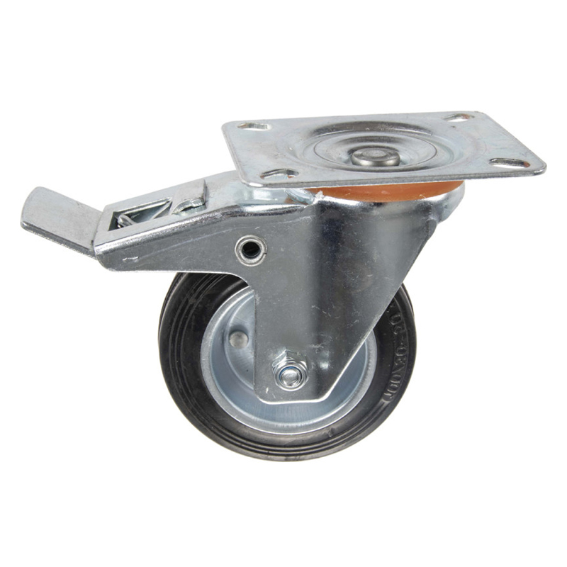 TEKNIROLL - Roda Giratória C7 Travão 100mm