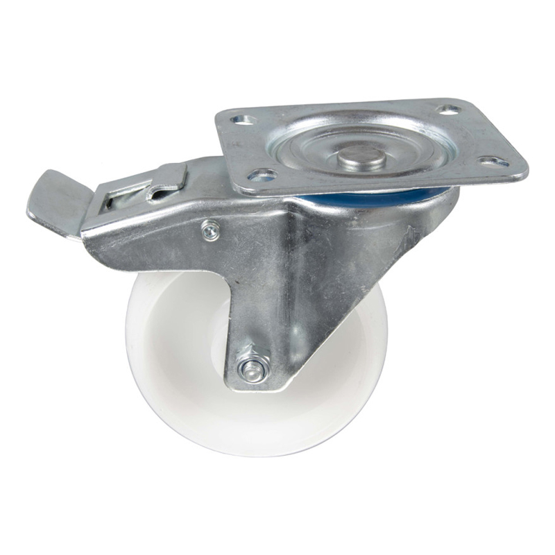 TEKNIROLL - Roda Giratória C/Travão 100mm