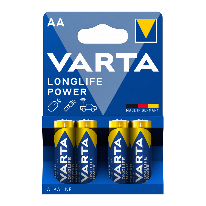 VARTA - Pilha Longlife Power AA 4UN