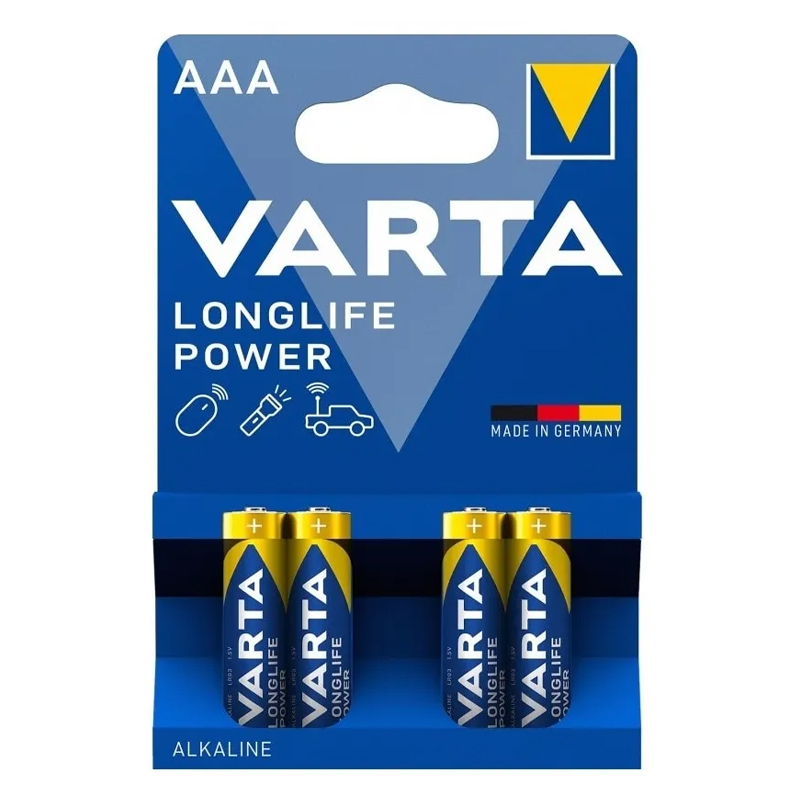 VARTA - Pilha Longlife Power AAA 1,5 4UN