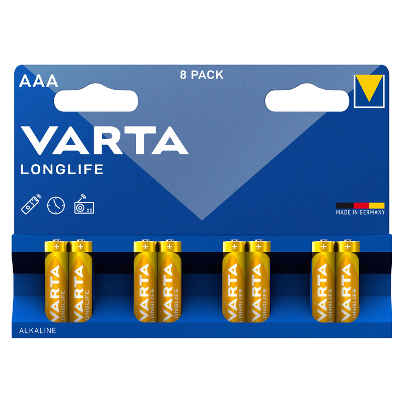 VARTA - Pilha Longlife AAA 8UN