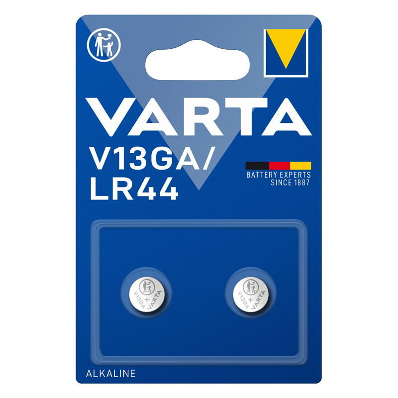 VARTA - Pilhas Alcalinas LR 44 2UN