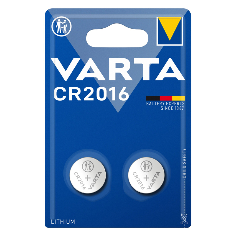 VARTA - Pilha de Lítio CR2016 2UN
