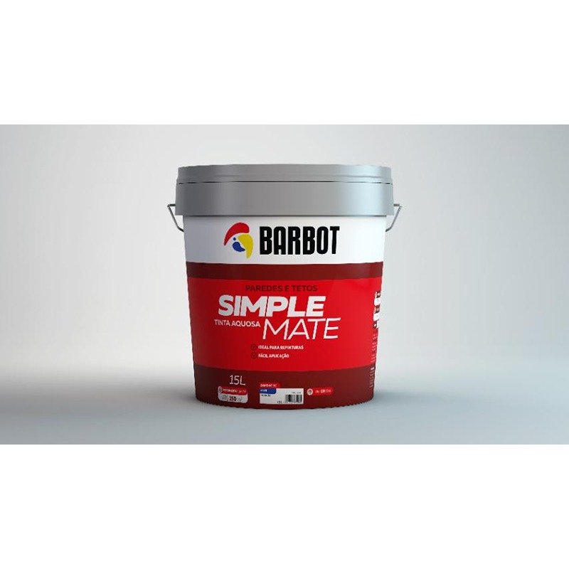 BARBOT - TINTA INT SIMPLEMAT BR15L+5LOF