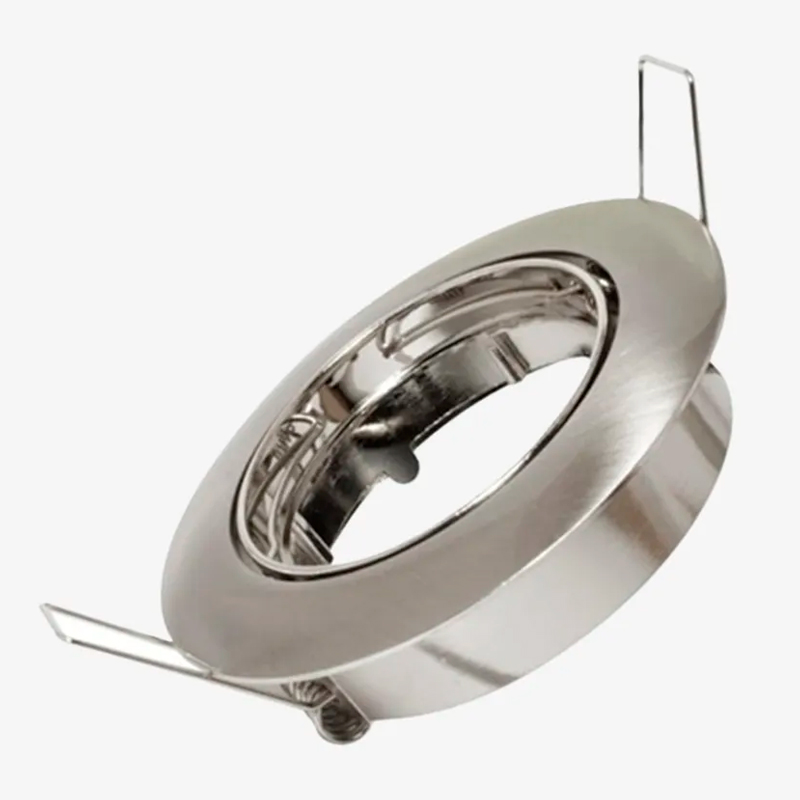CLICKLIGHT - Aro Redondo Amovível Inox C/Suporte