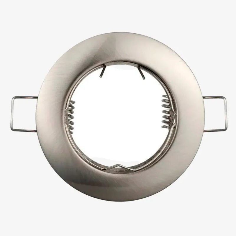 CLICKLIGHT - Aro Redondo Fixo Inox C/Suporte