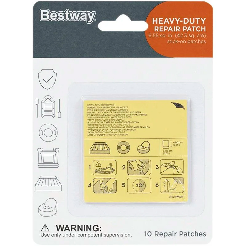 BESTWAY - Kit 10 Remendos Underwater
