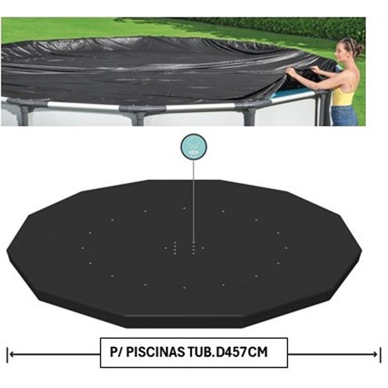 BESTWAY - COBTURA P/PISCINA TUBULAR BW D457CM