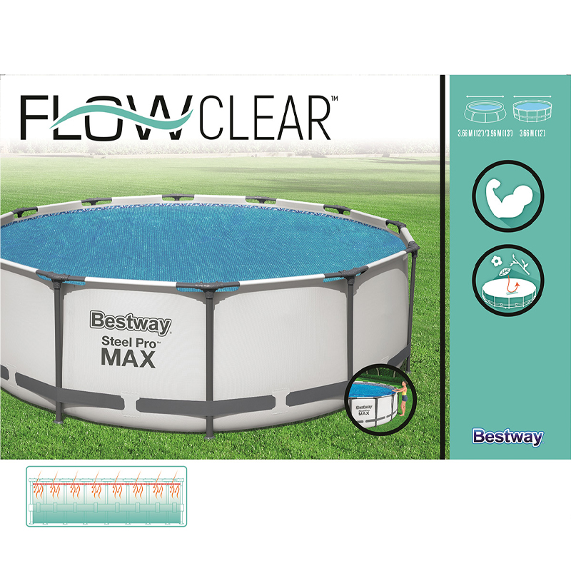 BESTWAY - COBERTURA SOLAR P/PISCINA D366CM