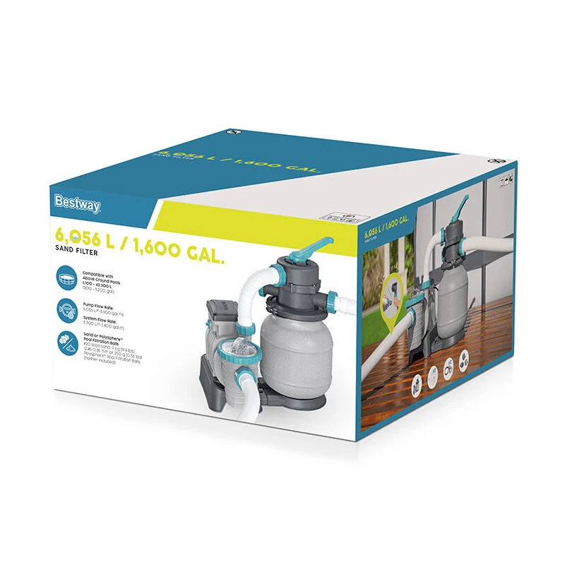 BESTWAY - Filtro De Areia 6056L/H