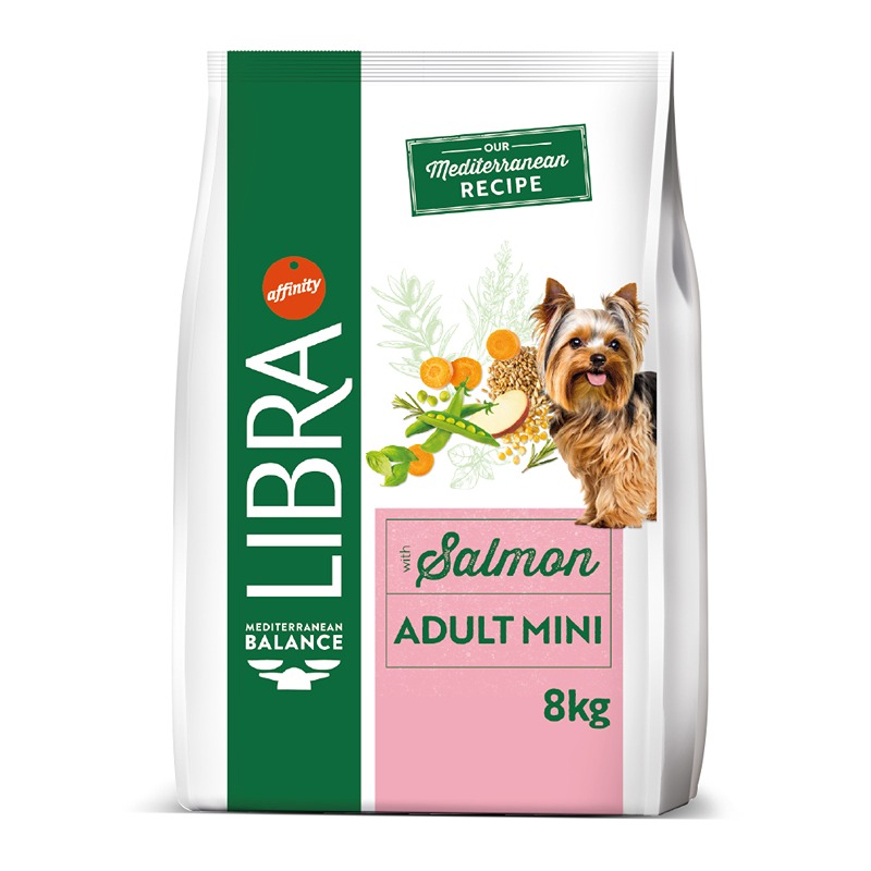 LIBRA - Alimento Cão Mini Salmão 8Kg