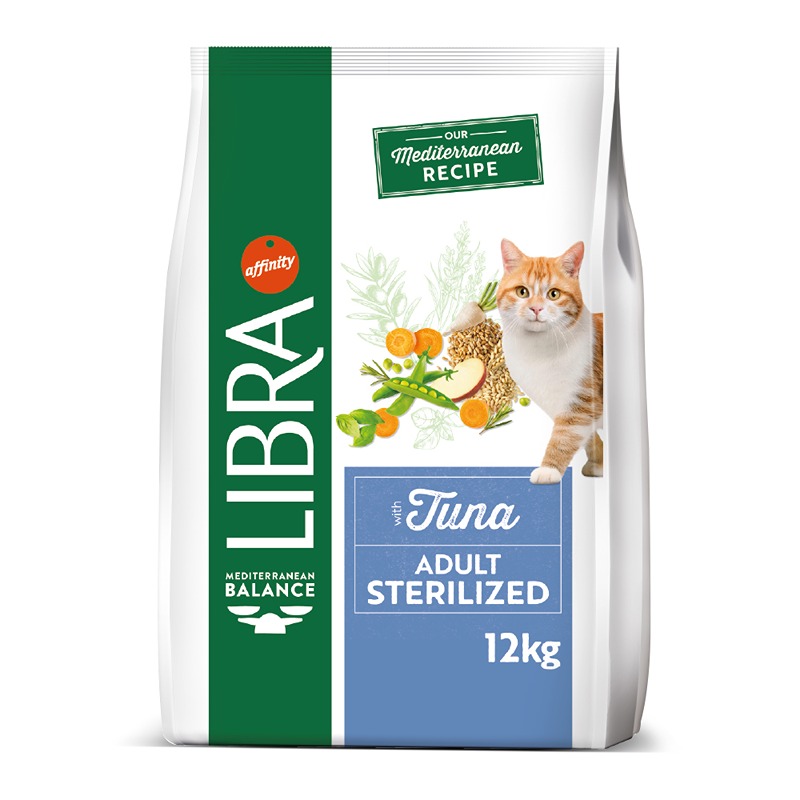 LIBRA - Alimento Gato Esterilizado Atum 12Kg