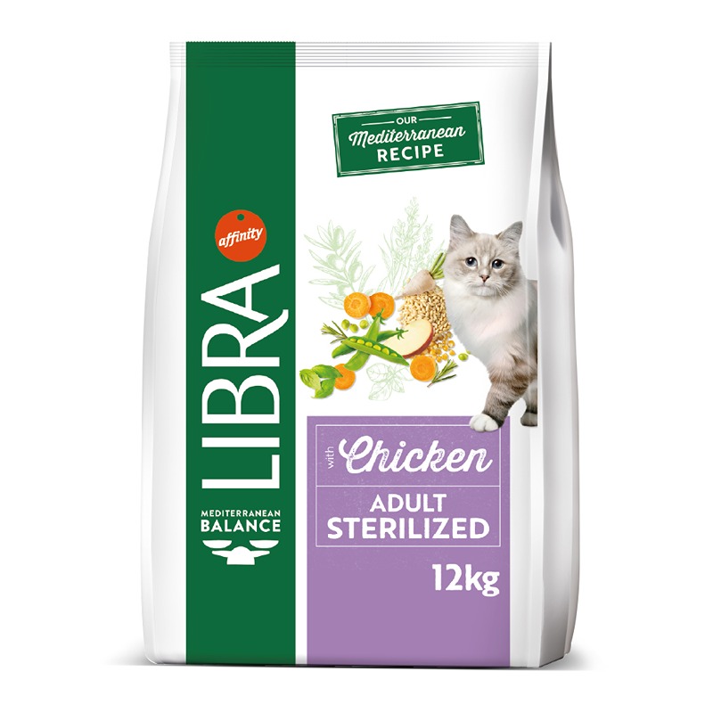 LIBRA - Alimento Gato Esterilizado Esterilizado 12Kg