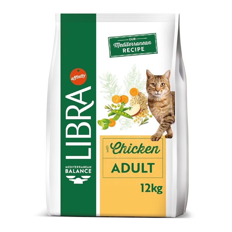 LIBRA - Alimento Gato Adulto Frango 12Kg