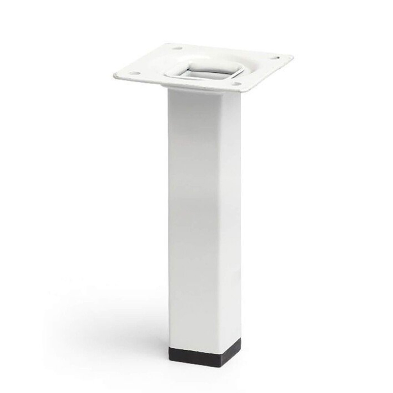 REI - Pé Aço Quadrado Alto 150 25X25 Brilhante