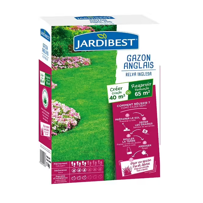 JARDIBEST - RELVA INGLESA 1KG