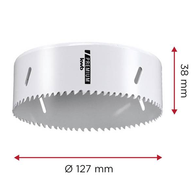 KWB - CRANEANA HSS BIM8% COB D.127MM