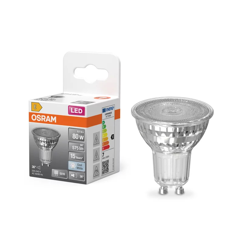 OSRAM - LÂMPADA LED SPOT 6.9W 840 GU10 575L