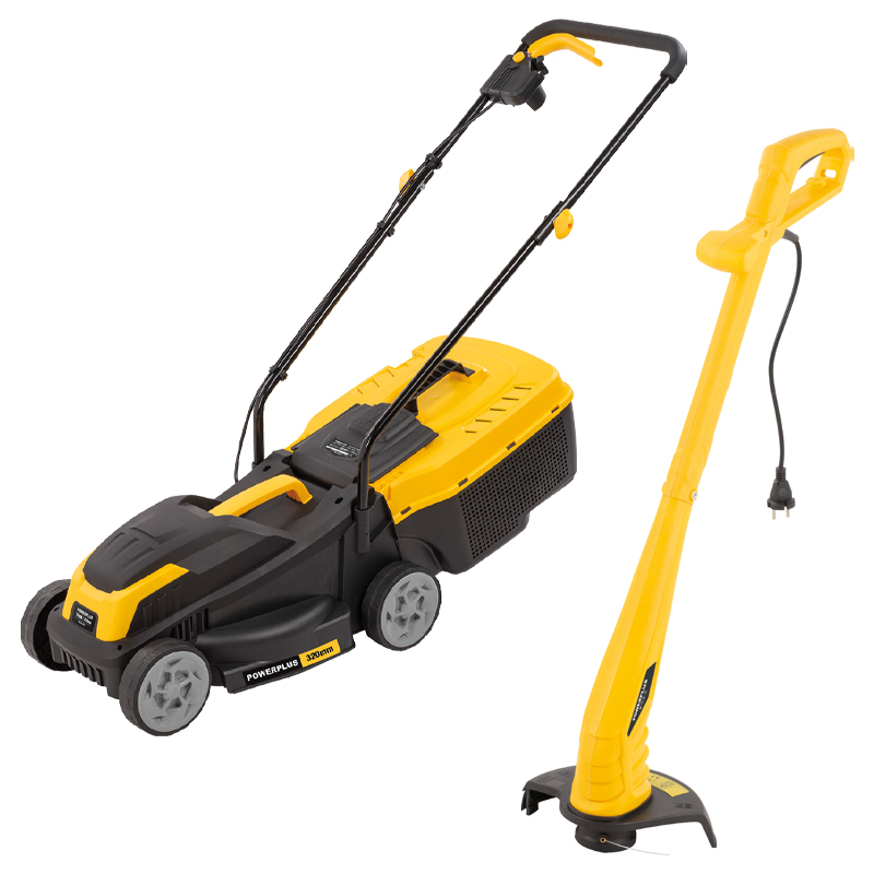 POWER PLUS - CONJUNTO CORTA-RELVA + APARADOR
