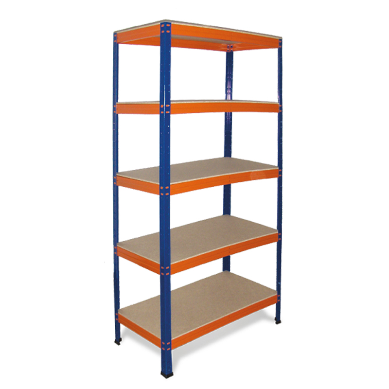 Estante Madeira/Metal 5 Prateleiras