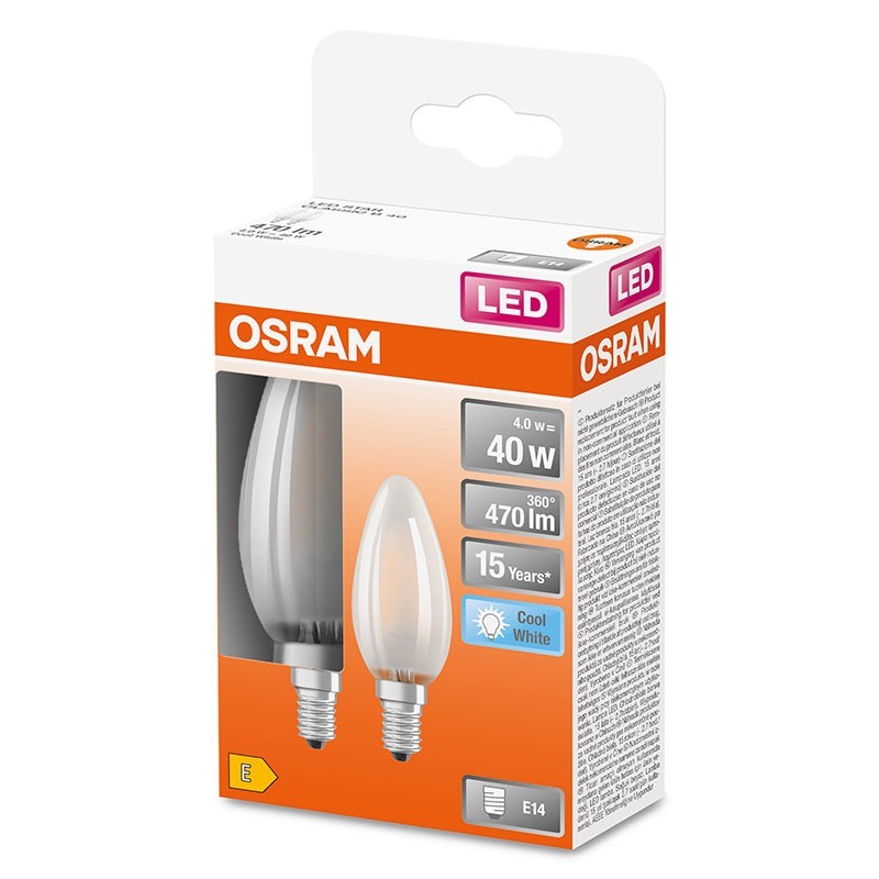OSRAM - Luz Led Vl 4W 840 E14 470L