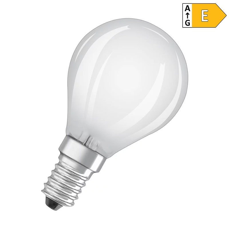 OSRAM - Luz Led Esf 4W 840 E14 470L